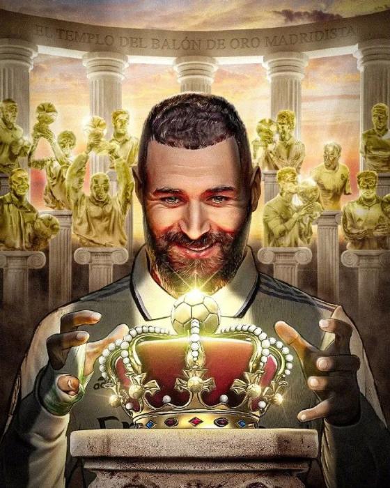 34岁本泽马斩获金球奖 大器晚成终圆梦