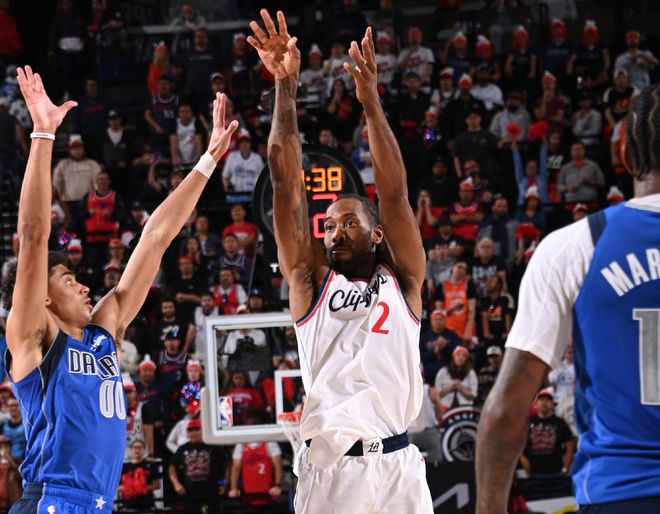 快船力克独行侠弗拉格狂砍25分 伦纳德关键三分